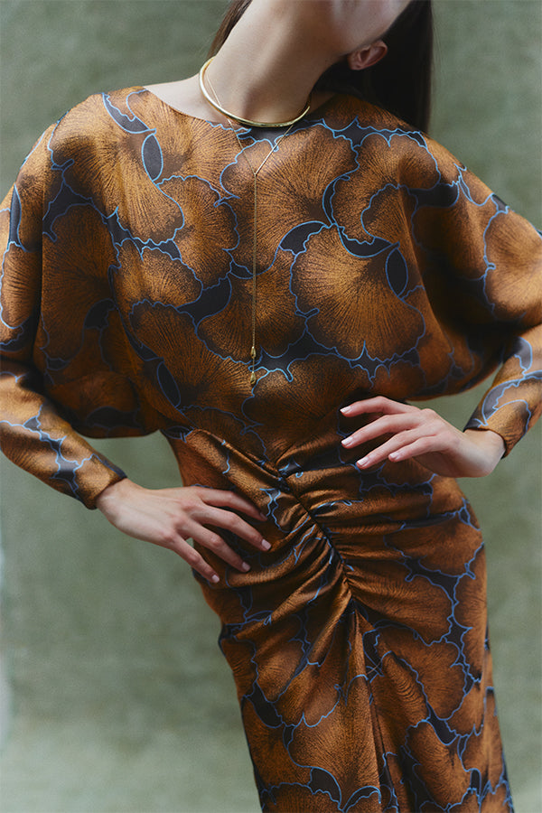 Product Jacquard Dolman Sleeve Dress Image