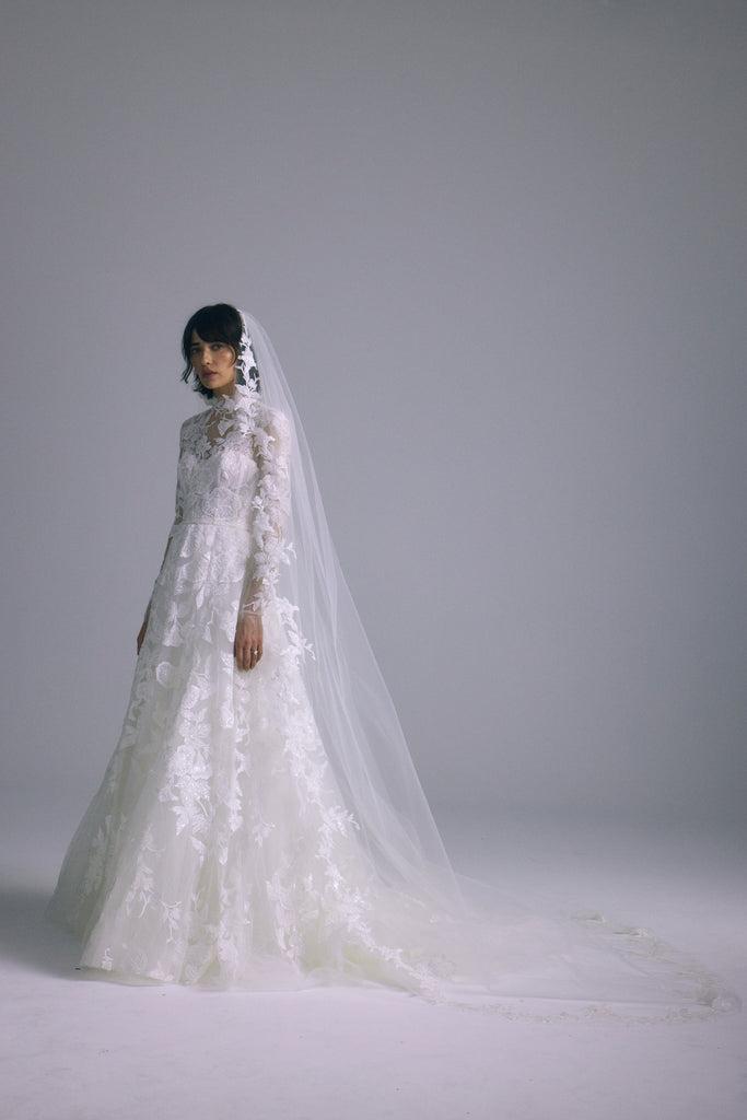 Product Embellished Cathedral Veil Image