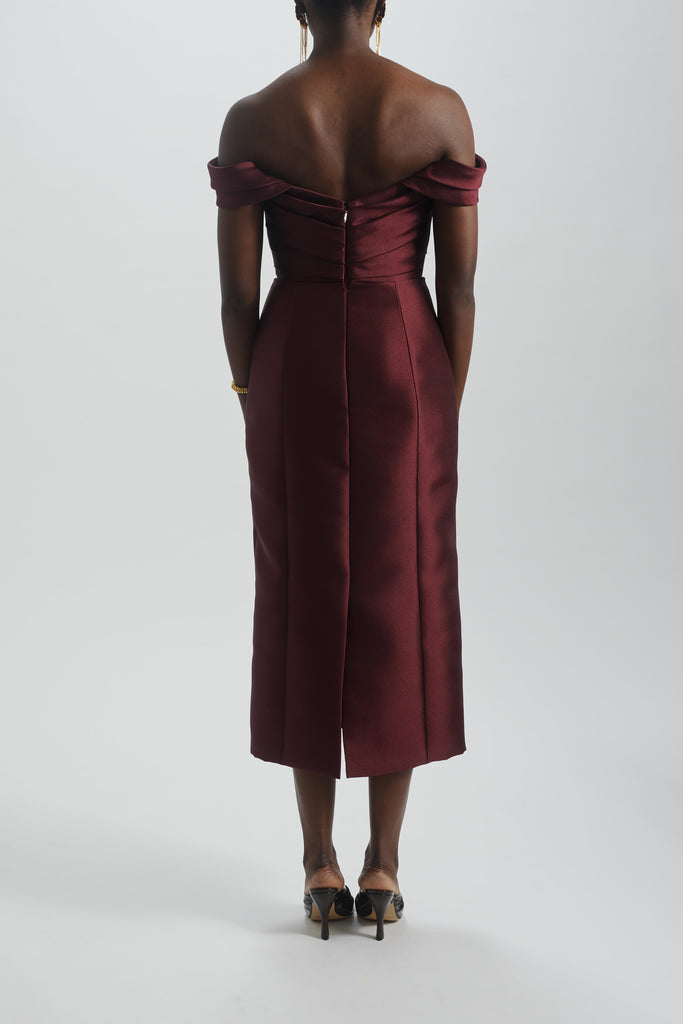 Product Off-the-Shoulder Cocktail Dress Image