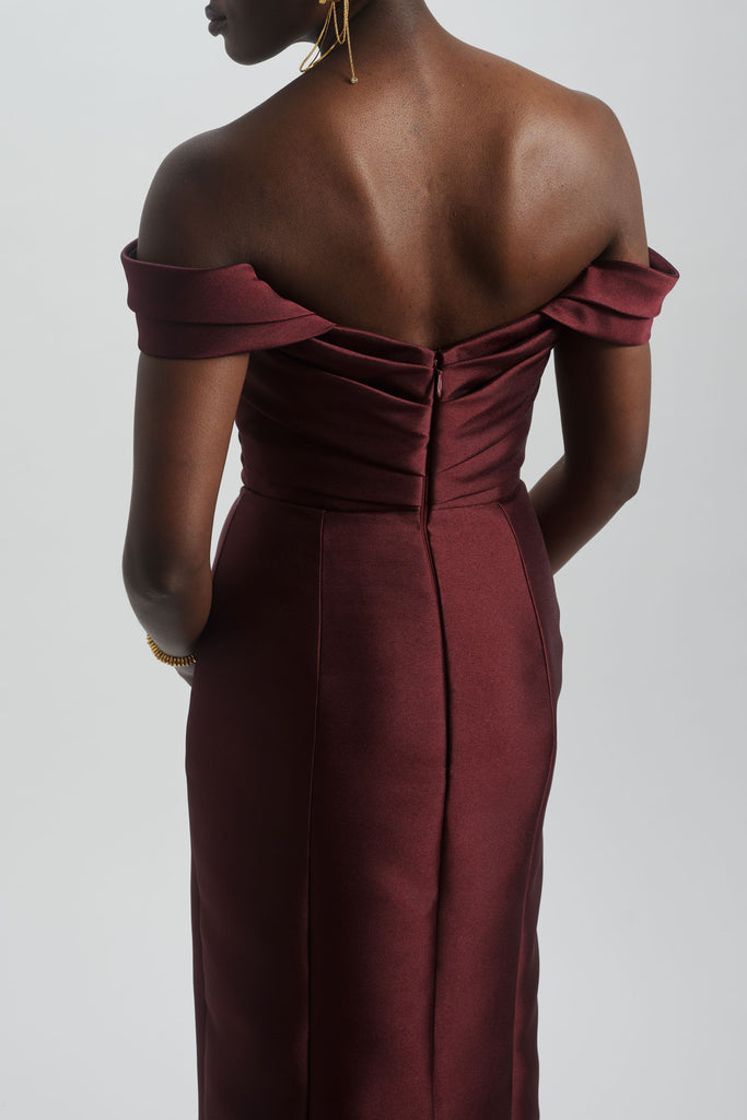 Product Off-the-Shoulder Cocktail Dress Image