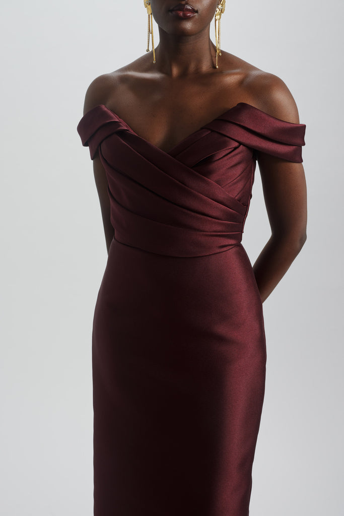 Product Off-the-Shoulder Cocktail Dress Image