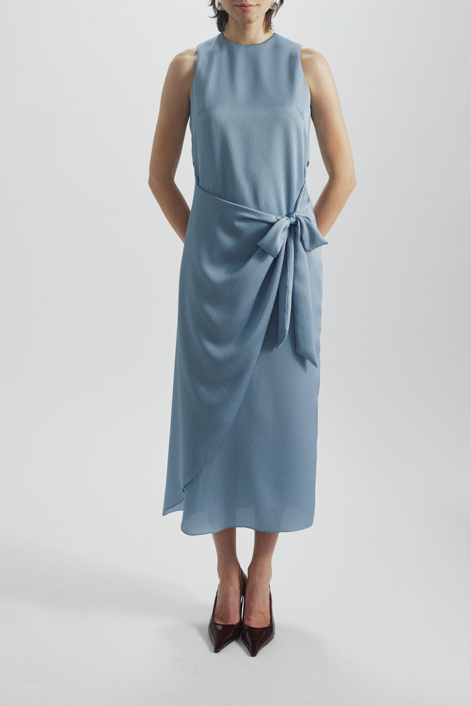 Product Draped Over Skirt Dress Image