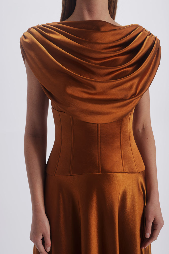 Product Cowl Corset Dress Image