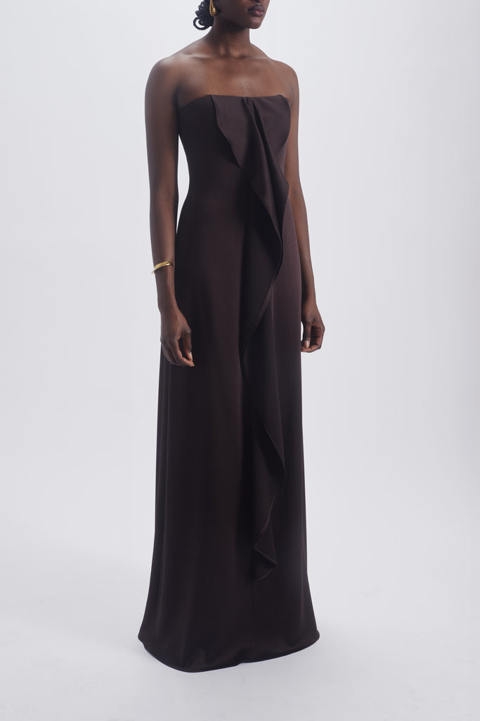 Product Strapless Cascade Dress Image
