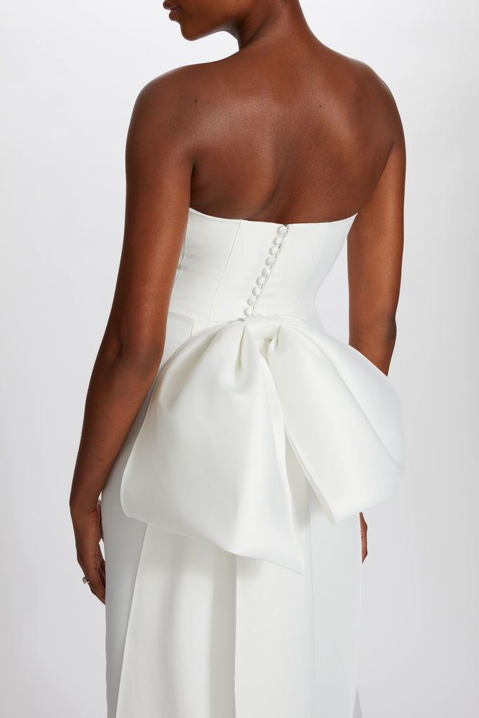 Product Mikado Oversized Bow Dress Image