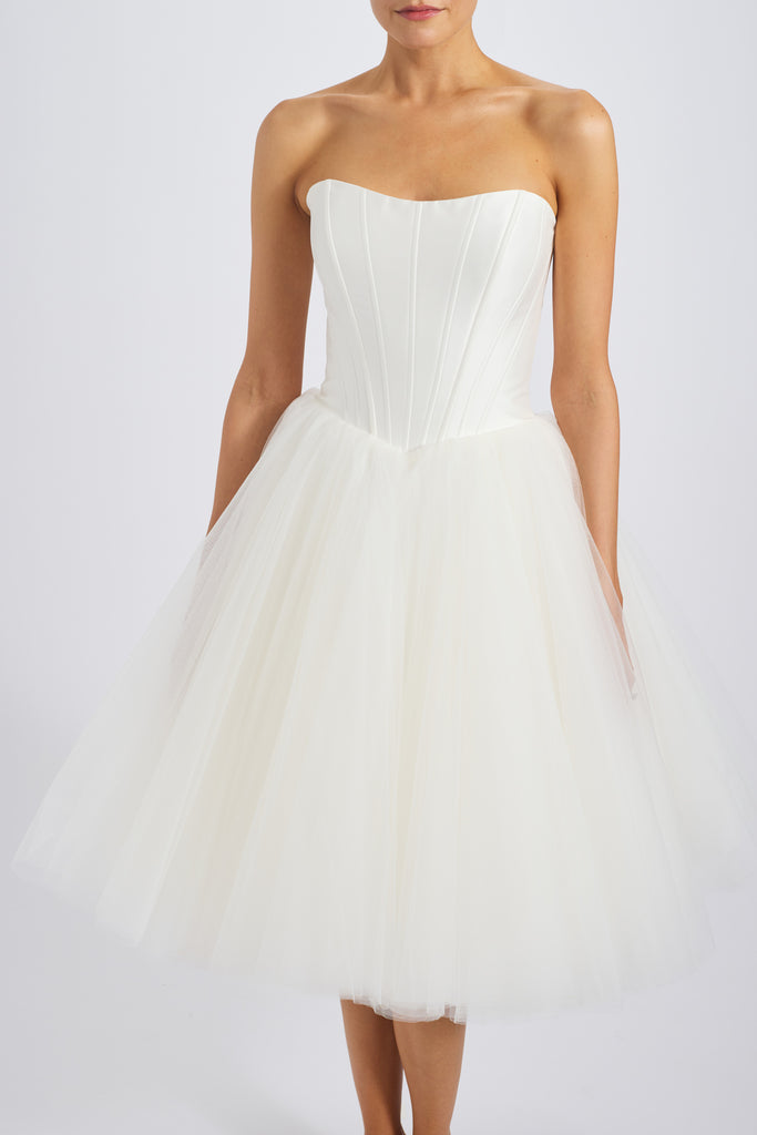 Product Drop-Waist Corset Dress Image