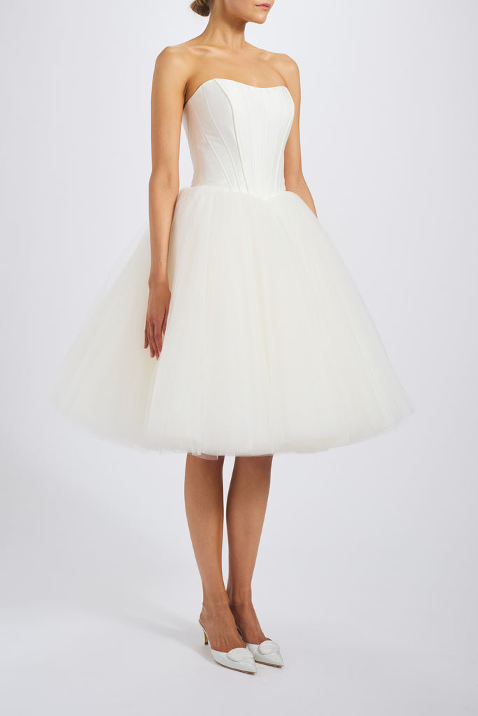 Product Drop-Waist Corset Dress Image