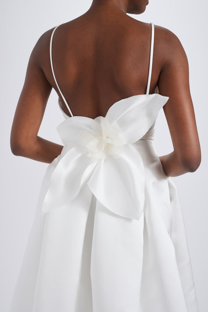 Product Duchess Satin Flower Dress Image
