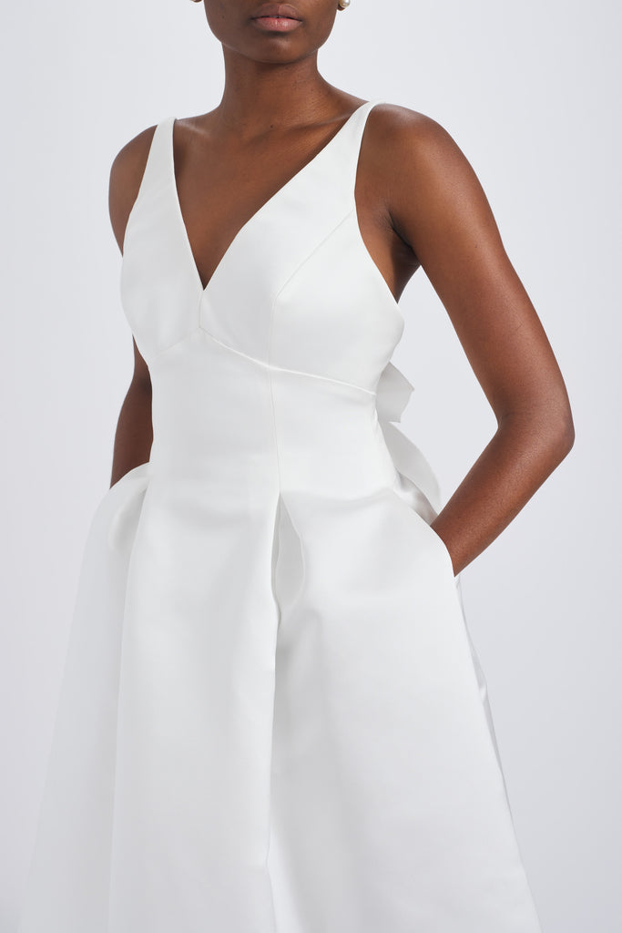 Product Duchess Satin Flower Dress Image