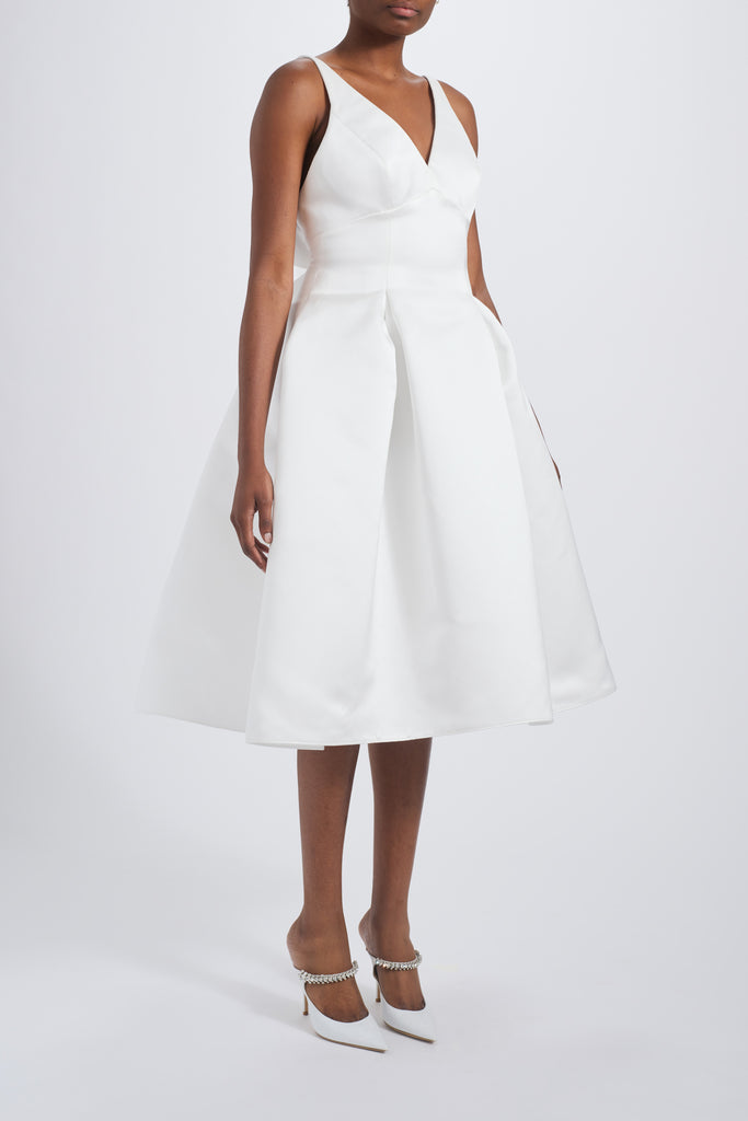 Product Duchess Satin Flower Dress Image