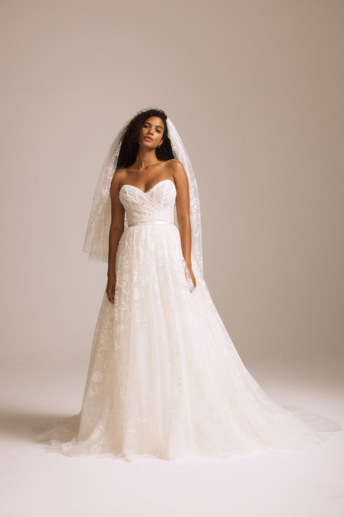 Product Floral Printed Veil Image