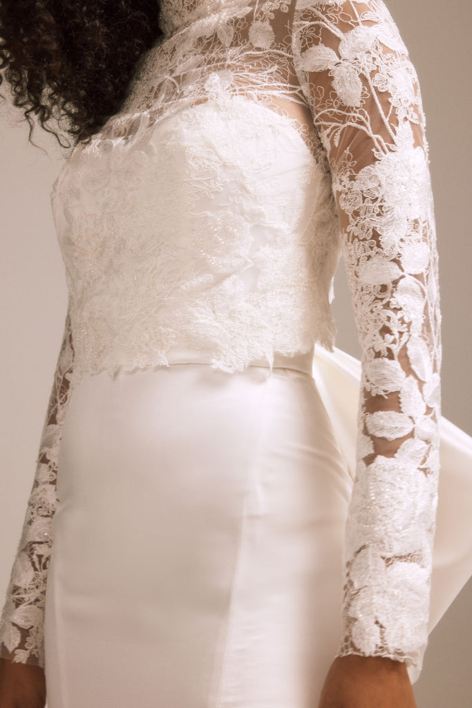 Product Embroidered Lace Topper Image