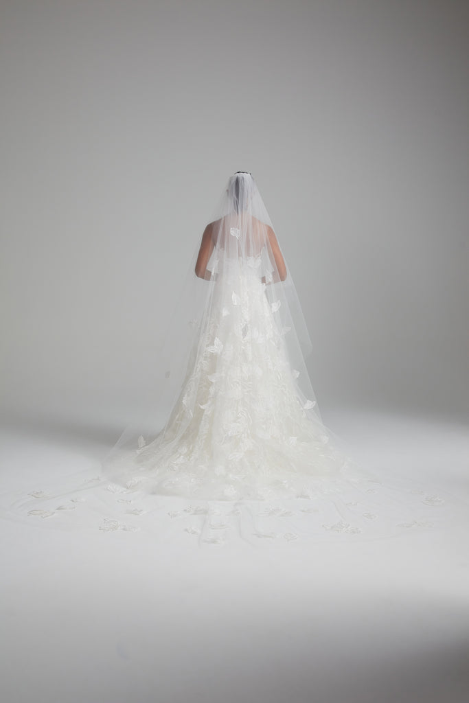Product 3D leaf cathedral veil Image