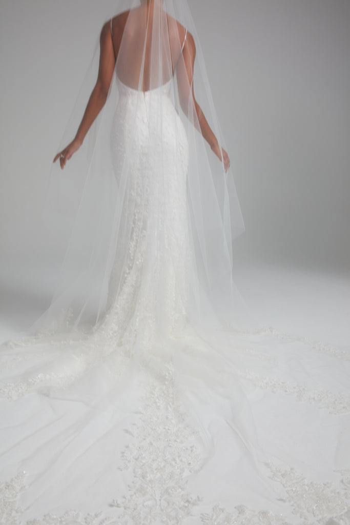 Product Embellished Cathedral Veil Image