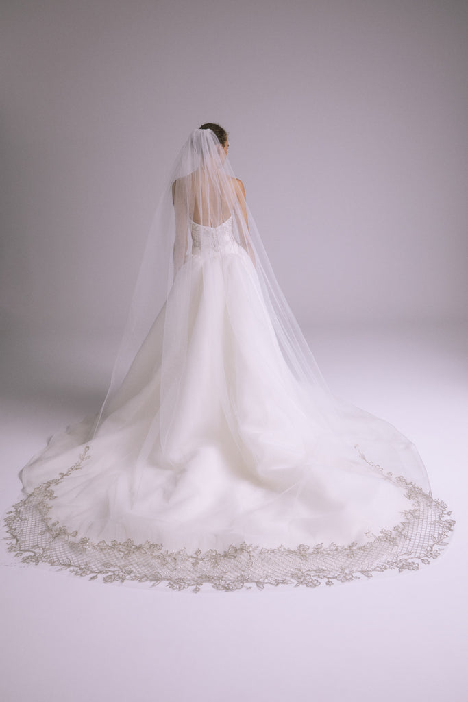Product Hand Beaded Veil Image