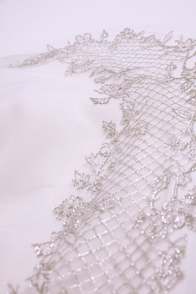 Product Hand Beaded Veil Image