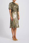 P735 - Black-Gold, dress by color from Collection Evening by Amsale