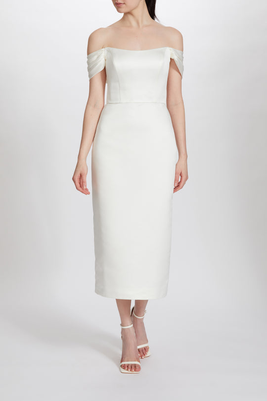 LW230 - Silk-White, $795, dress by color from Collection Little White Dress by Amsale