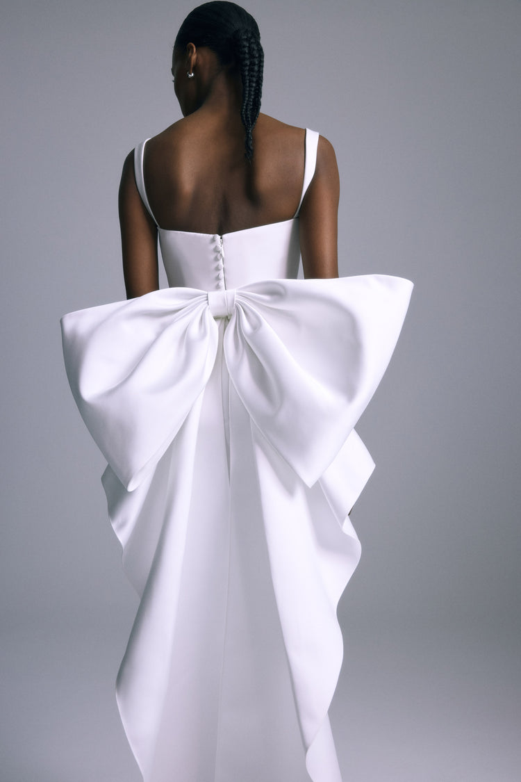 Anderson, dress from Collection Bridal by Amsale, Fabric: italian-double-duchess-satin