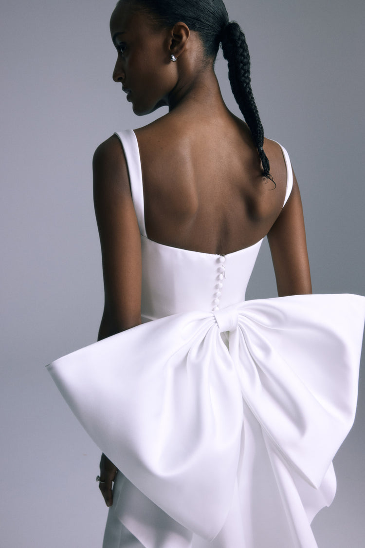 Anderson, dress from Collection Bridal by Amsale, Fabric: italian-double-duchess-satin