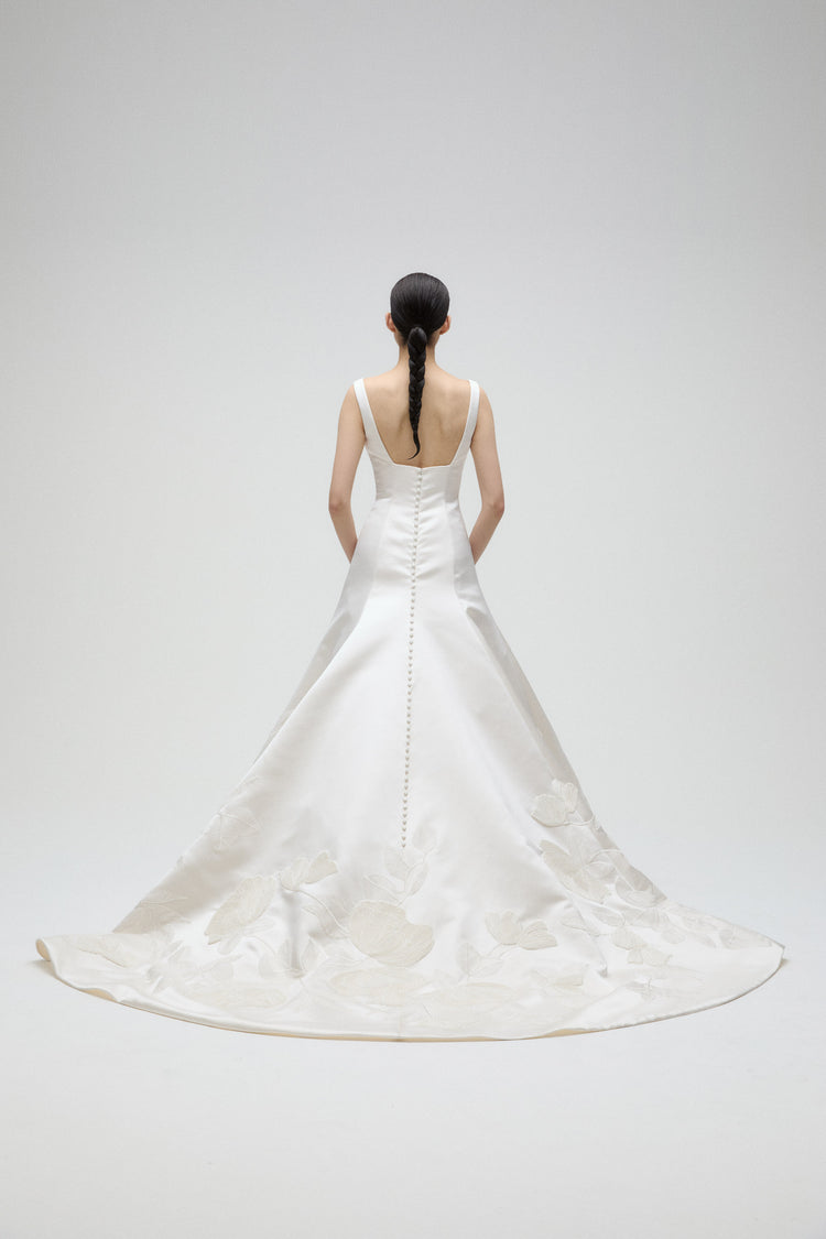 Azalea, dress from Collection Bridal by Amsale, Fabric: double-duchess-satin