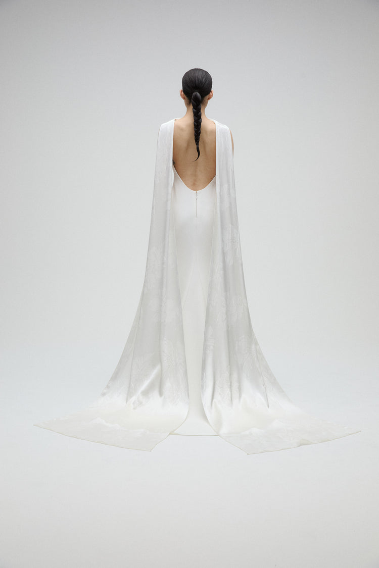 Eamon, dress from Collection Bridal by Amsale, Fabric: jacquard