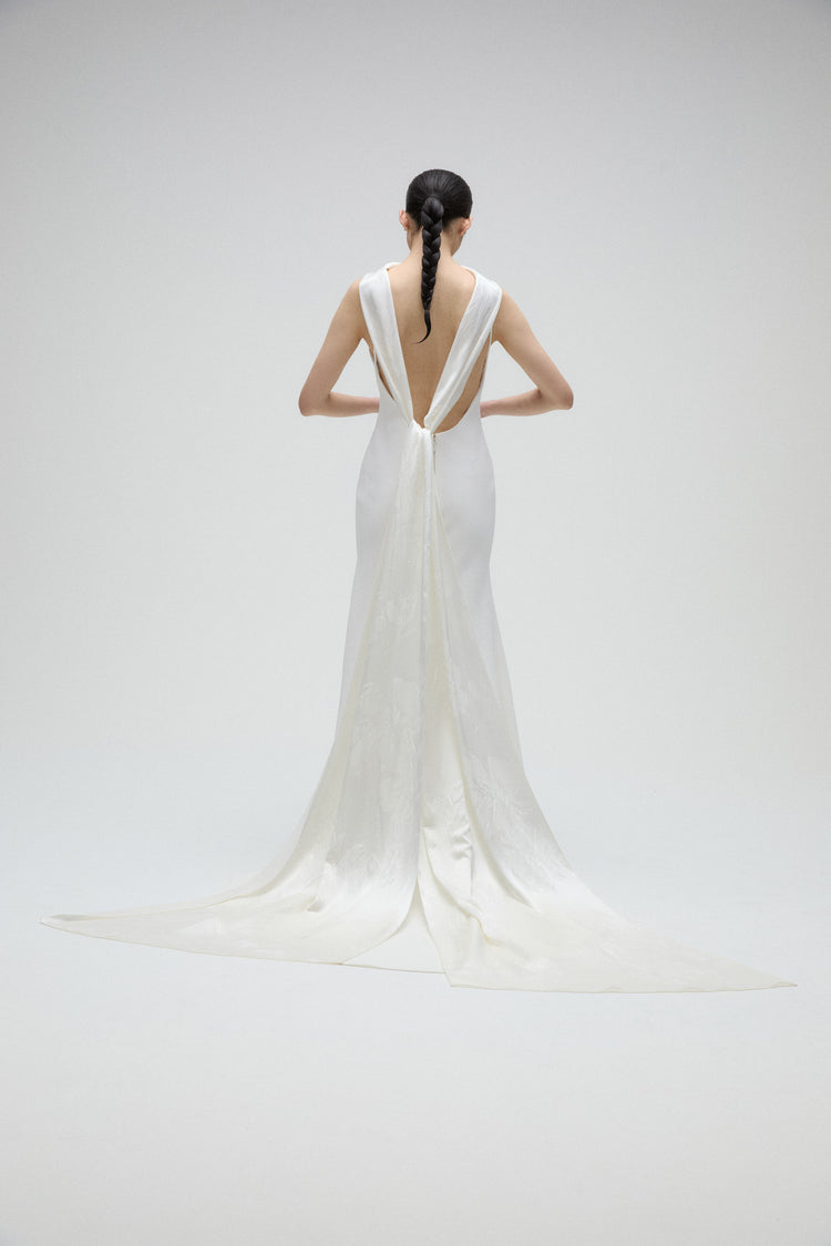 Eamon, dress from Collection Bridal by Amsale, Fabric: jacquard