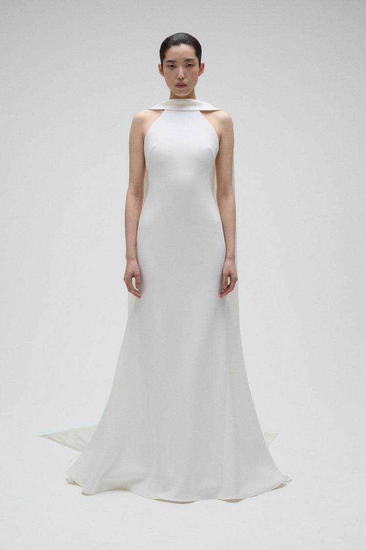 Eamon, dress from Collection Bridal by Amsale, Fabric: jacquard