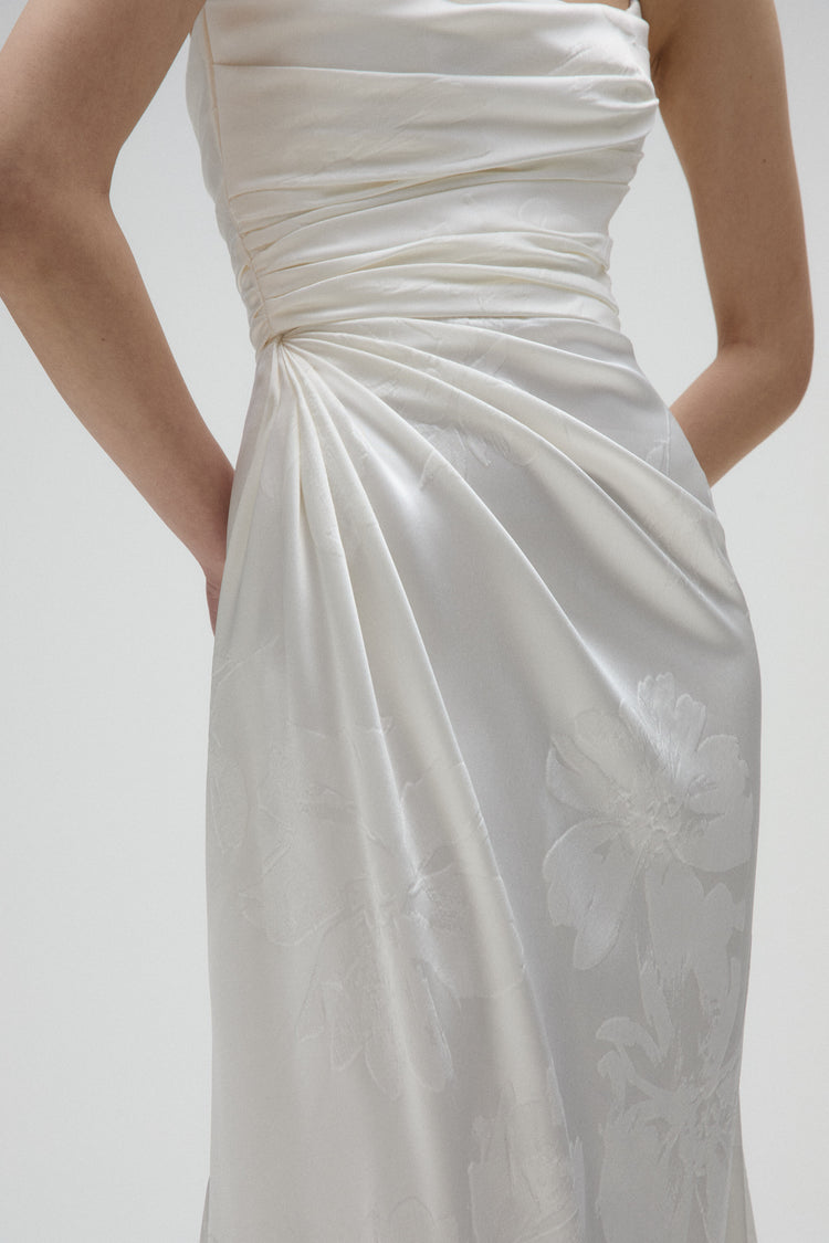 Kismet, dress from Collection Bridal by Amsale, Fabric: jacquard