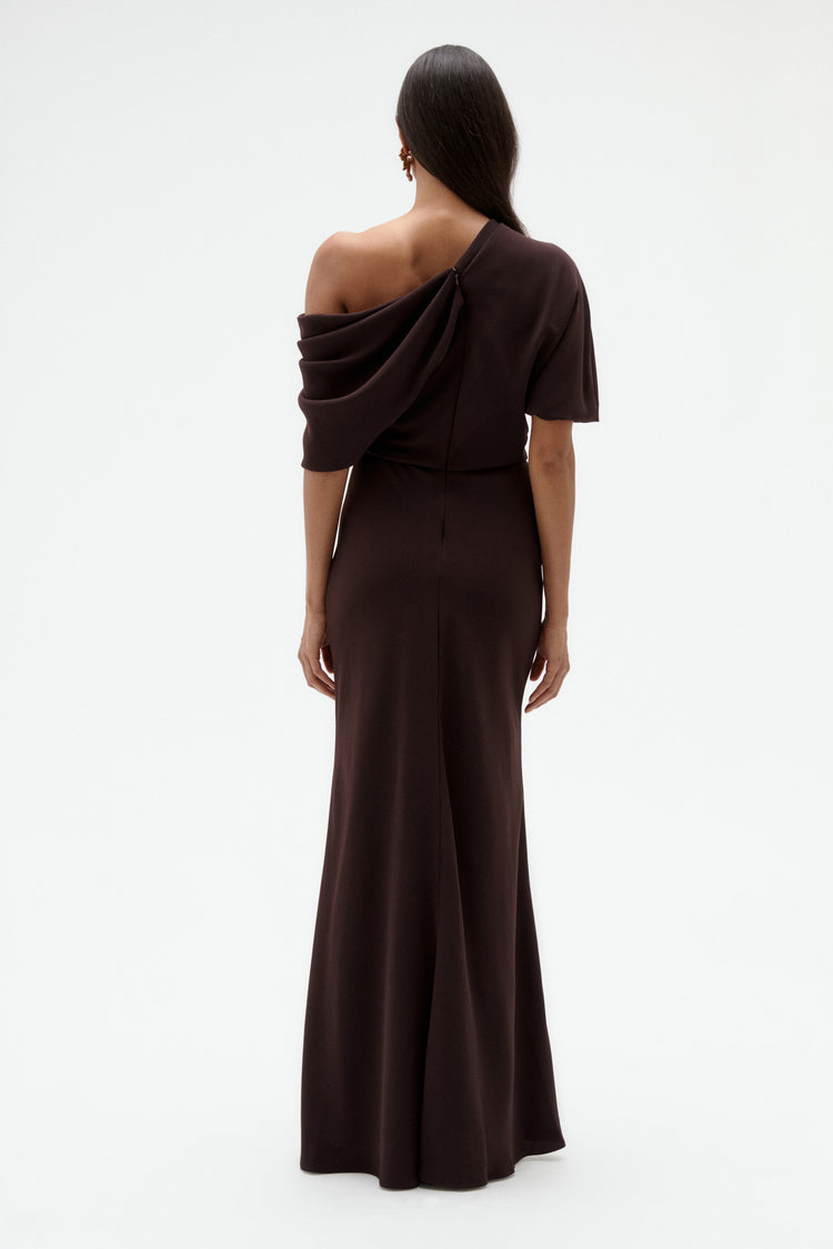 Image number 3: Technical Crepe Slouch Dress, back view