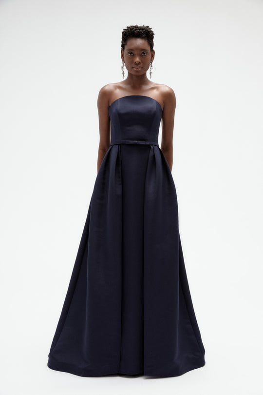 Faille Overskirt Gown, $995, dress from Collection Evening by Amsale