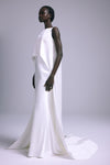 A874 - Silk-White, dress by color from Collection Bridal by Amsale