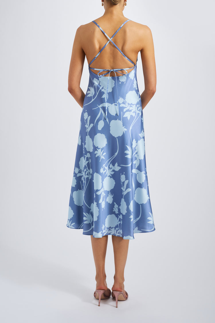 Avi, dress from Collection Bridesmaids by Amsale, Fabric: print-fluid-satin