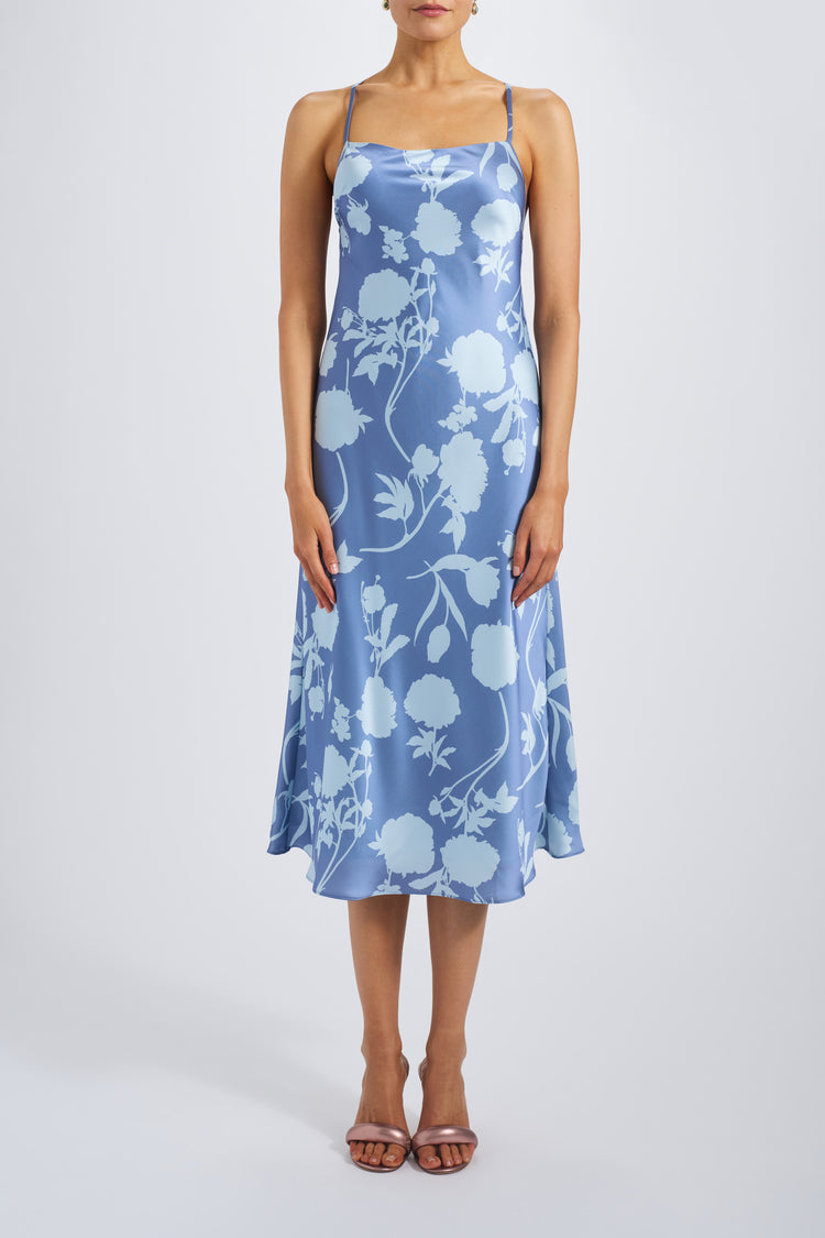 Avi, dress from Collection Bridesmaids by Amsale, Fabric: print-fluid-satin