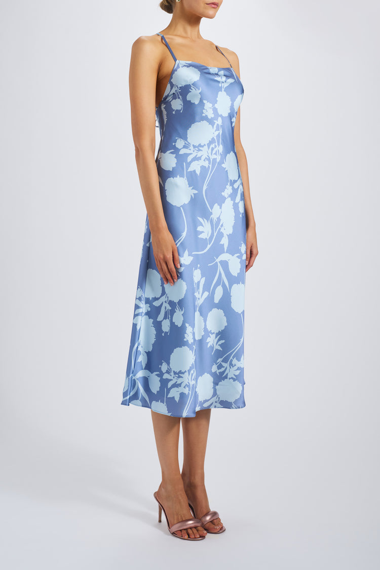 Avi, dress from Collection Bridesmaids by Amsale, Fabric: print-fluid-satin