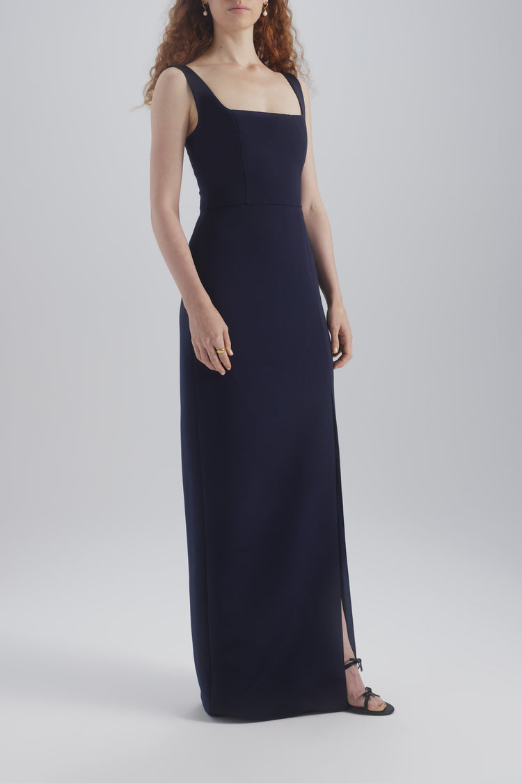 Becca, dress from Collection Bridesmaids by Amsale, Fabric: faille