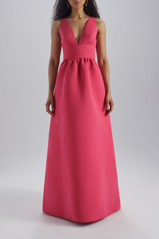 Bobbi, $300, dress from Collection Bridesmaids by Amsale, Fabric: faille
