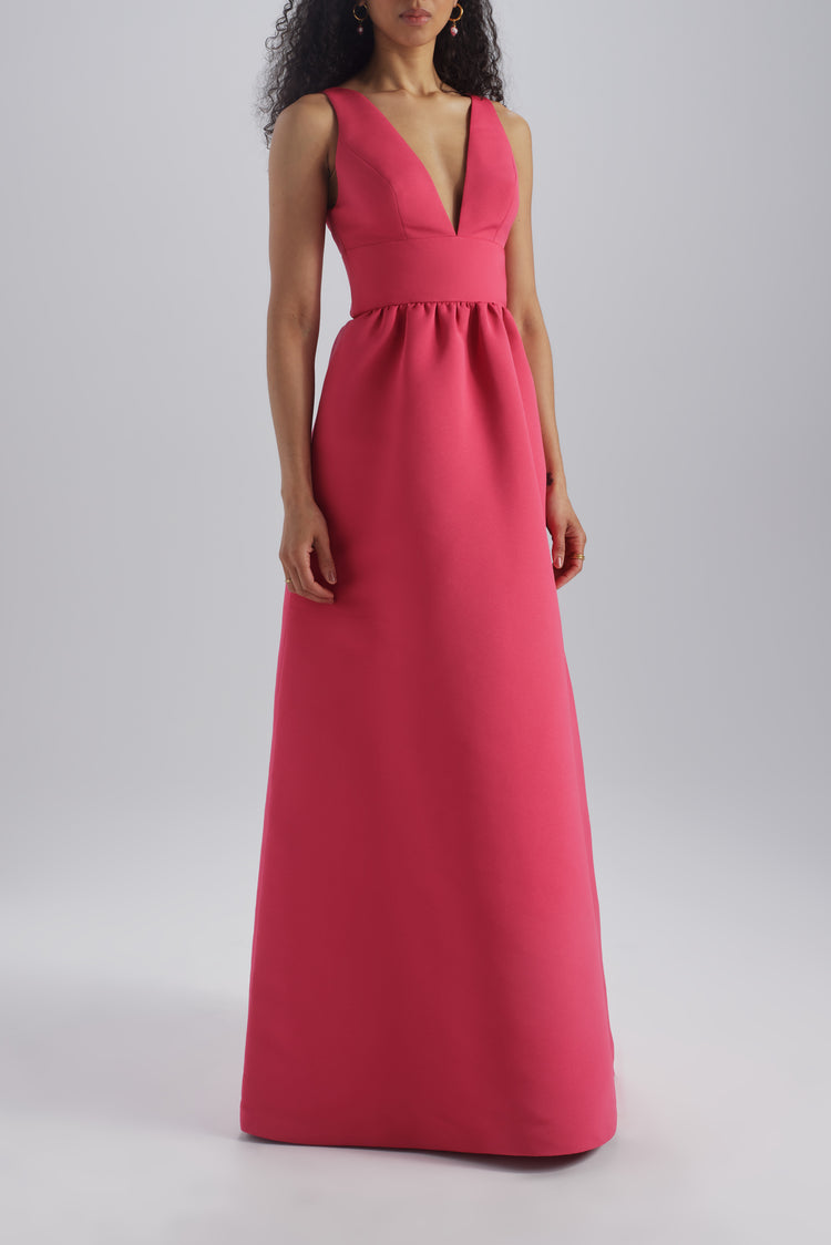 Bobbi, dress from Collection Bridesmaids by Amsale, Fabric: faille