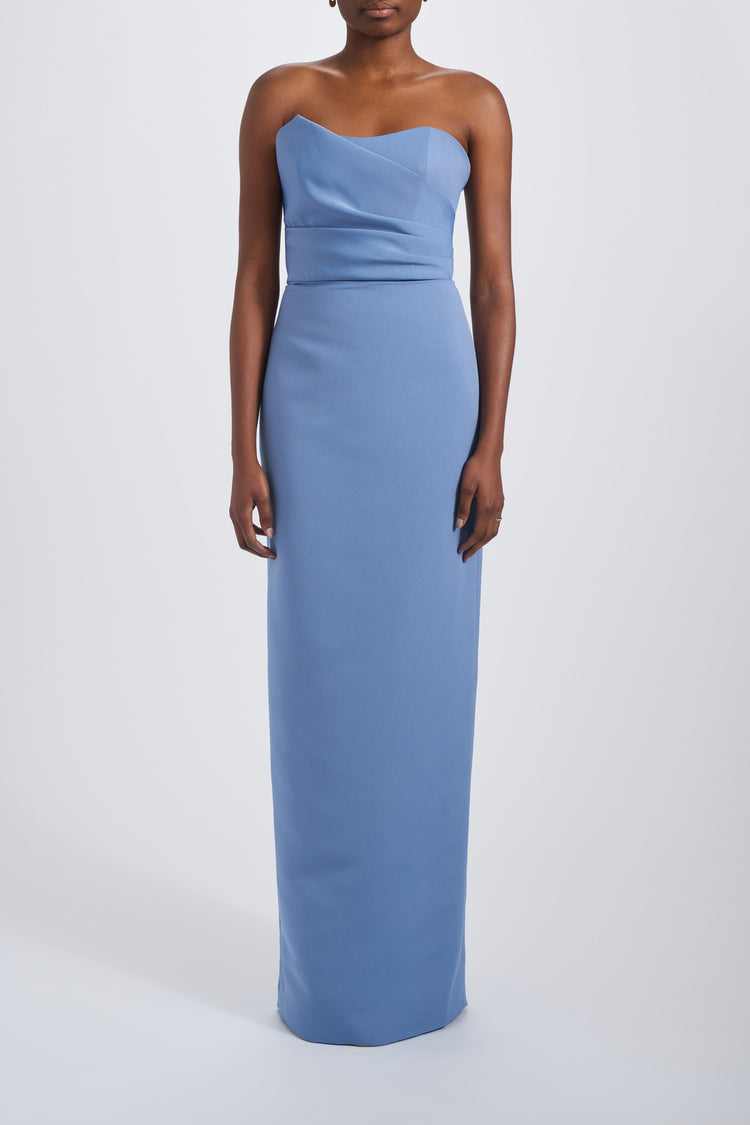 Brixton, dress from Collection Bridesmaids by Amsale, Fabric: faille