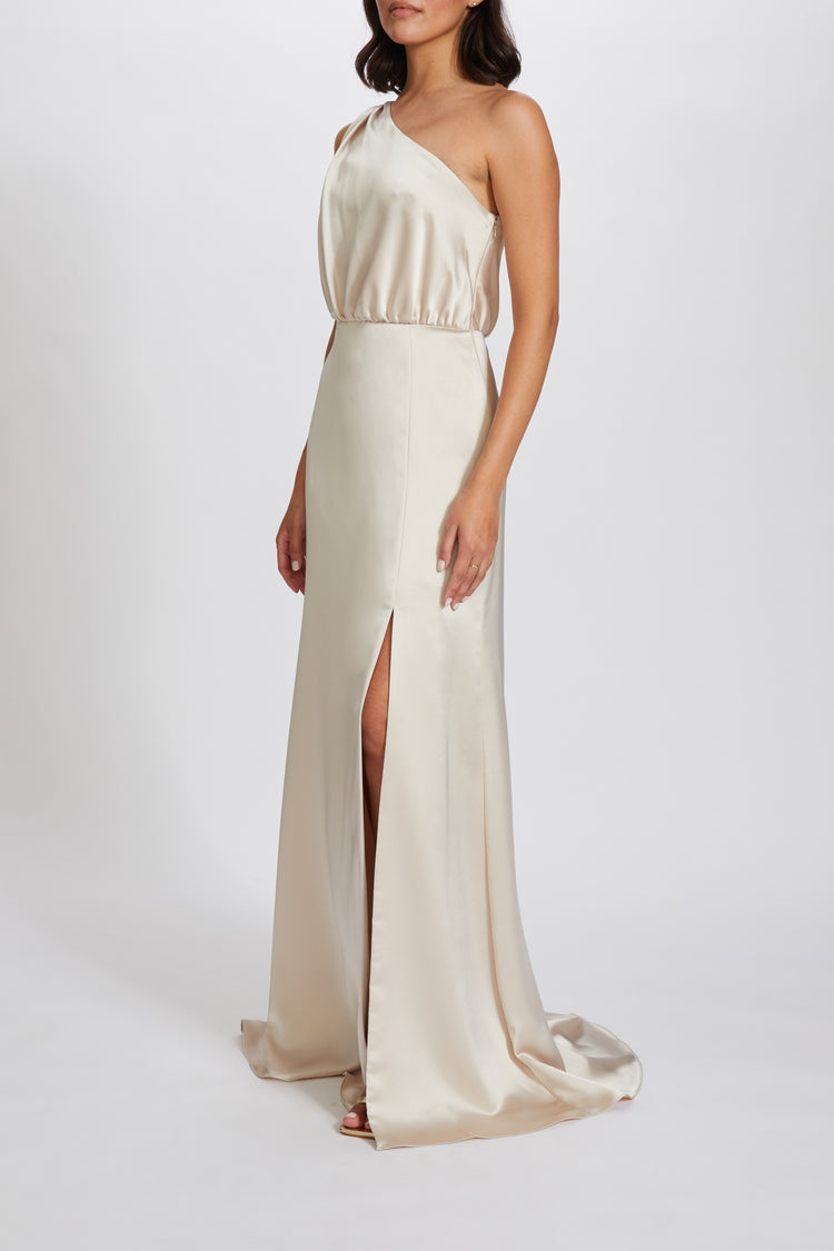Caprice, dress from Collection Bridesmaids by Amsale, Fabric: fluid-satin