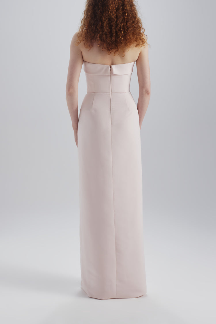 Chase, dress from Collection Bridesmaids by Amsale, Fabric: faille