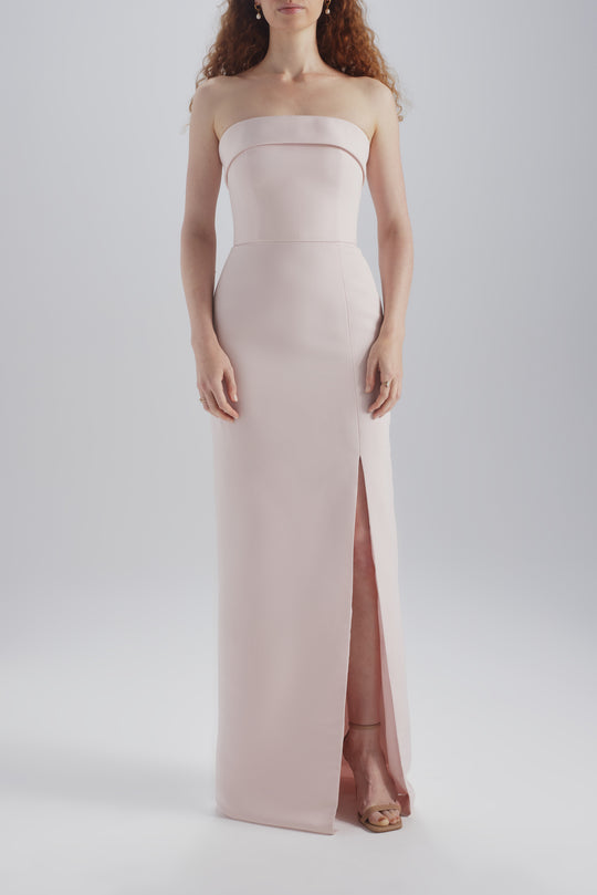 Chase, $320, dress from Collection Bridesmaids by Amsale, Fabric: faille