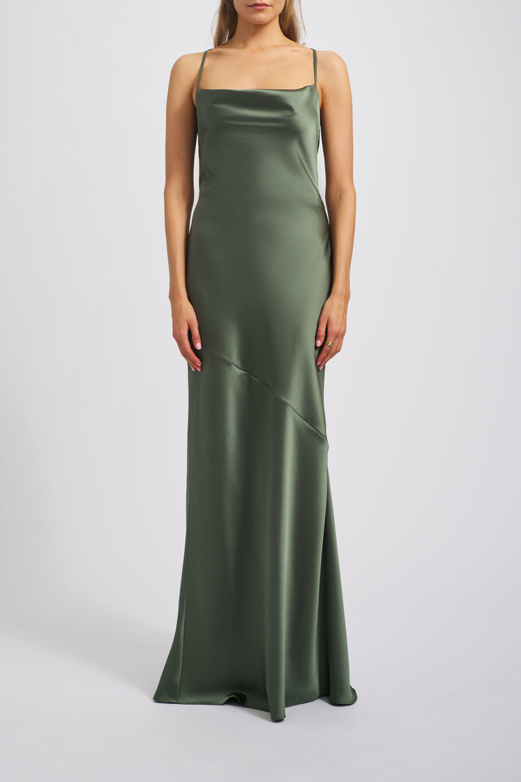Echo, dress from Collection Bridesmaids by Amsale, Fabric: fluid-satin