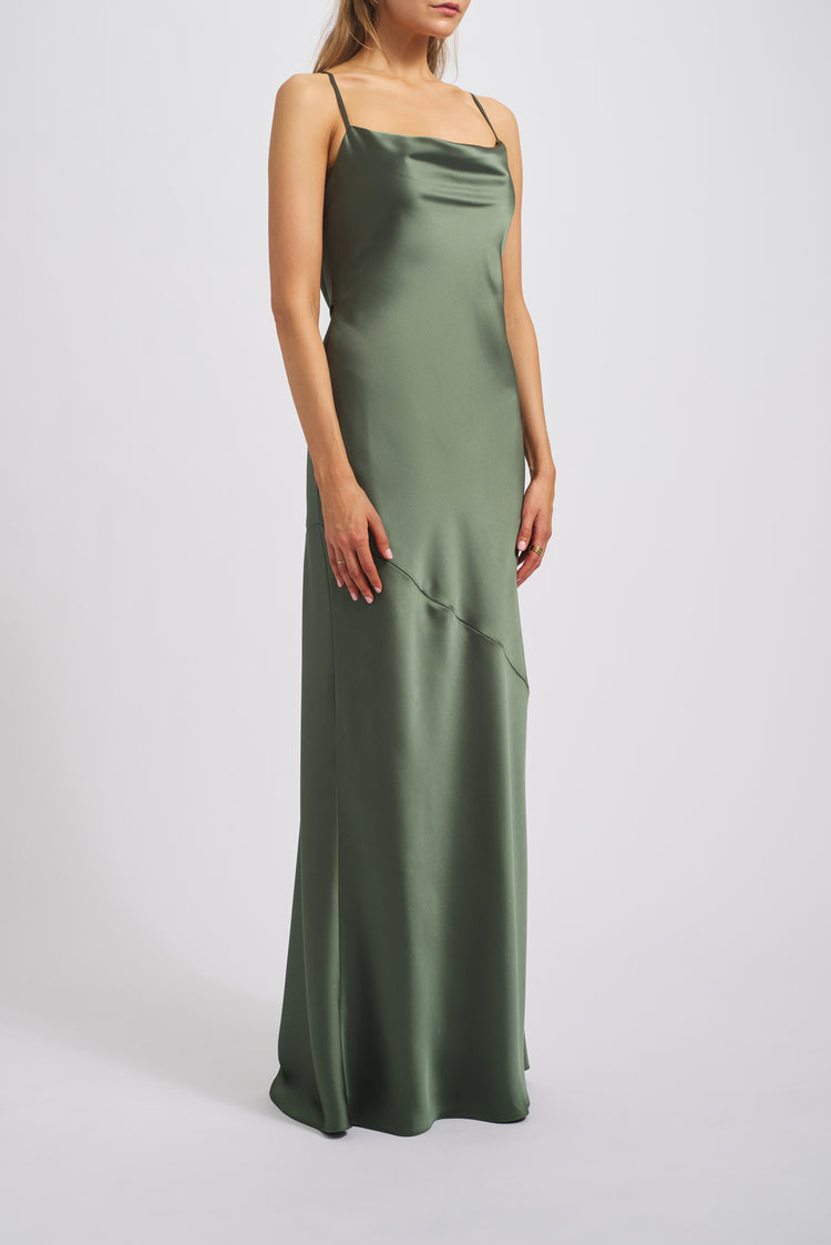 Echo, dress from Collection Bridesmaids by Amsale, Fabric: fluid-satin