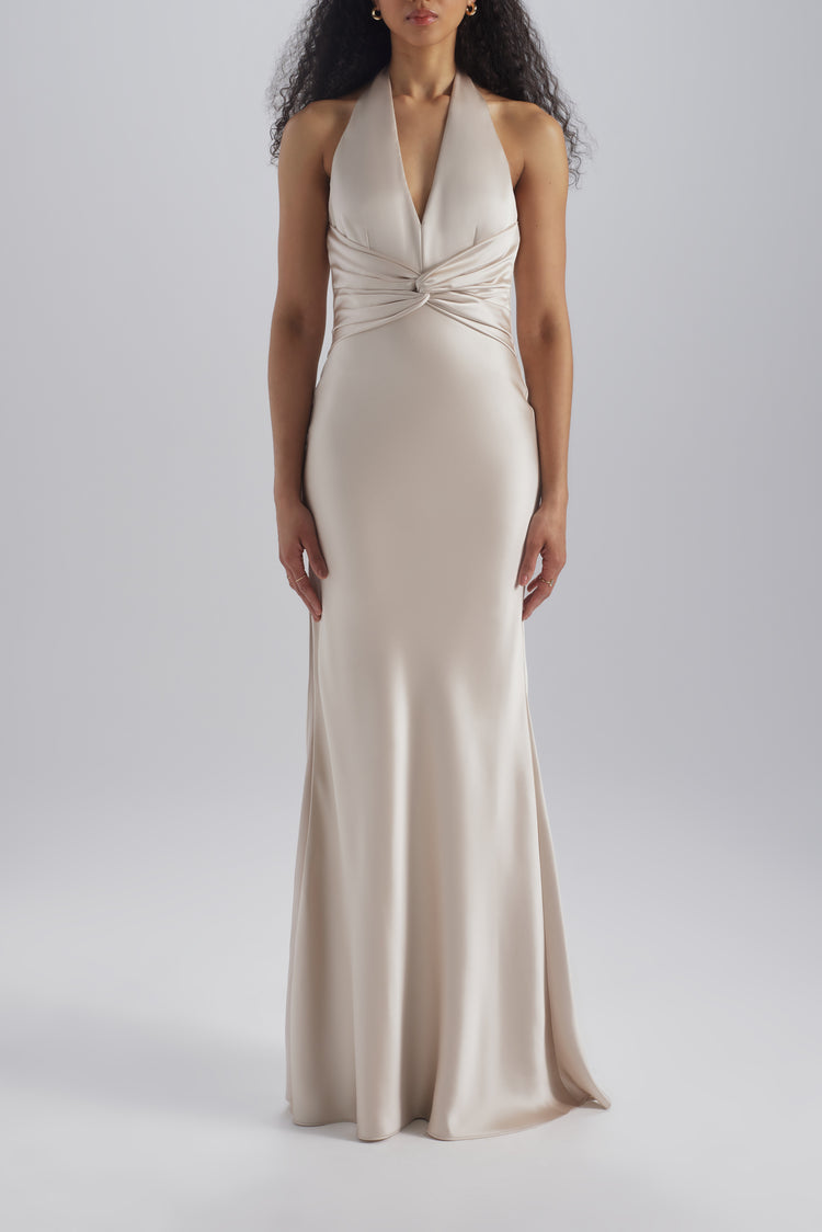 Janis, dress from Collection Bridesmaids by Amsale, Fabric: fluid-satin