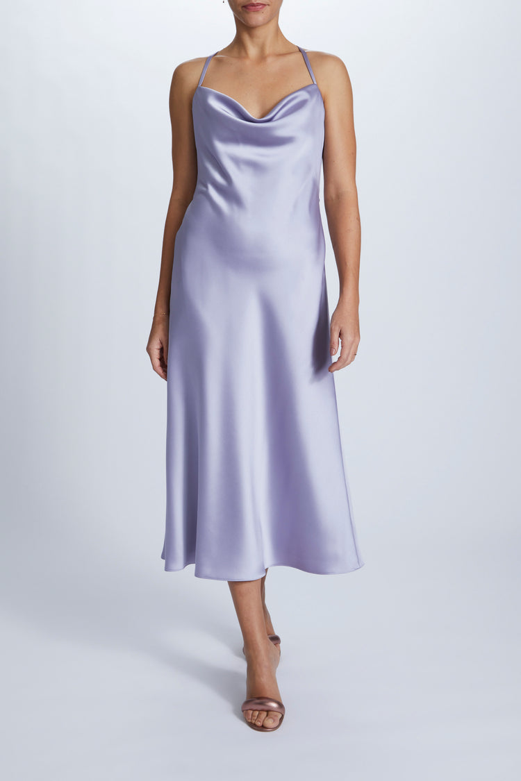 Lottie, dress from Collection Bridesmaids by Amsale, Fabric: fluid-satin