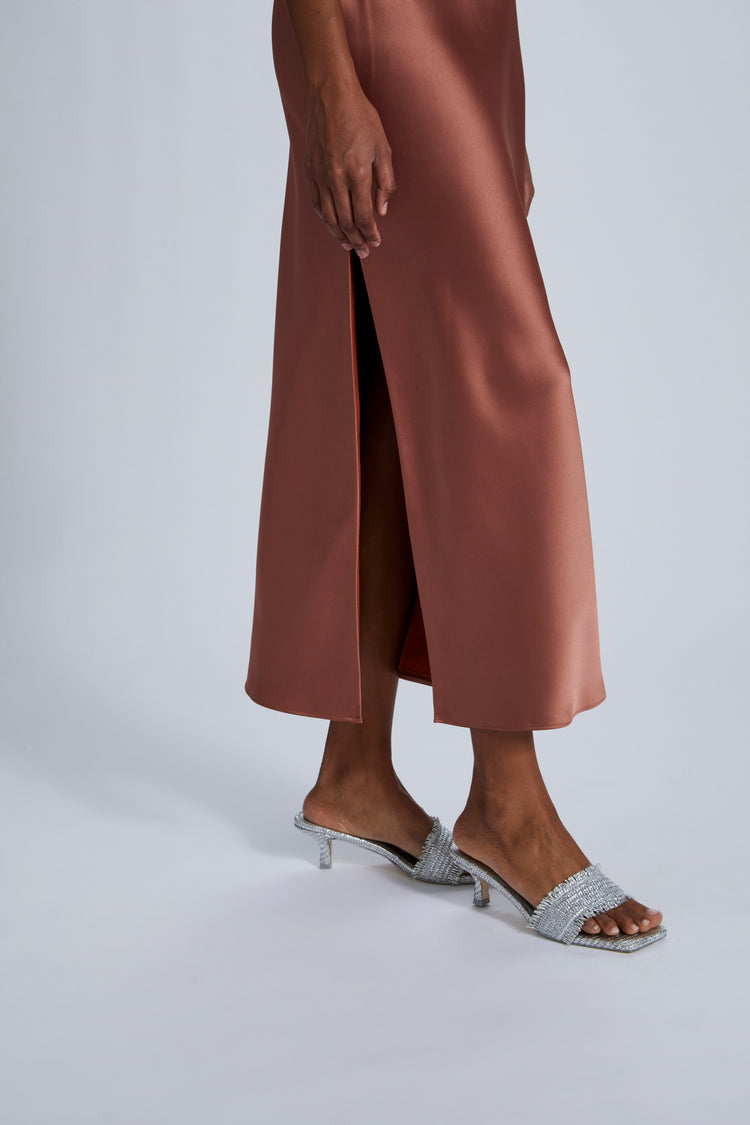 Orla, dress from Collection Bridesmaids by Amsale, Fabric: fluid-satin