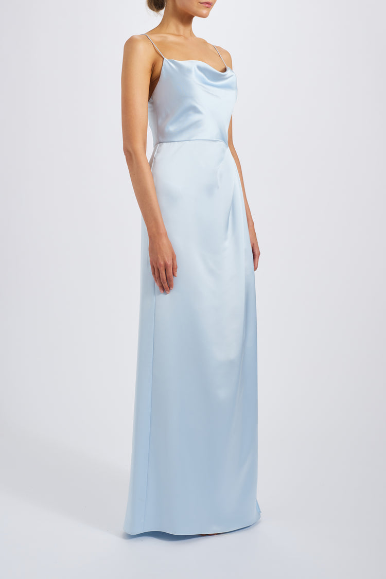 Ronnie, dress from Collection Bridesmaids by Amsale, Fabric: fluid-satin