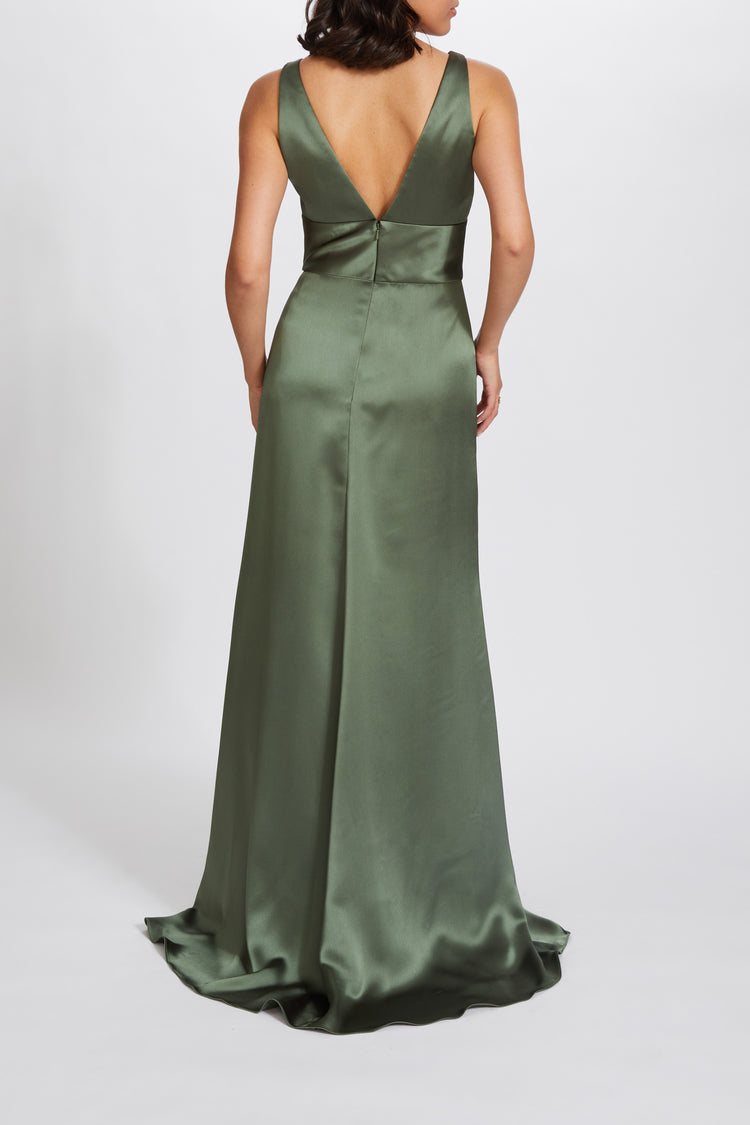 Sariah, dress from Collection Bridesmaids by Amsale, Fabric: fluid-satin