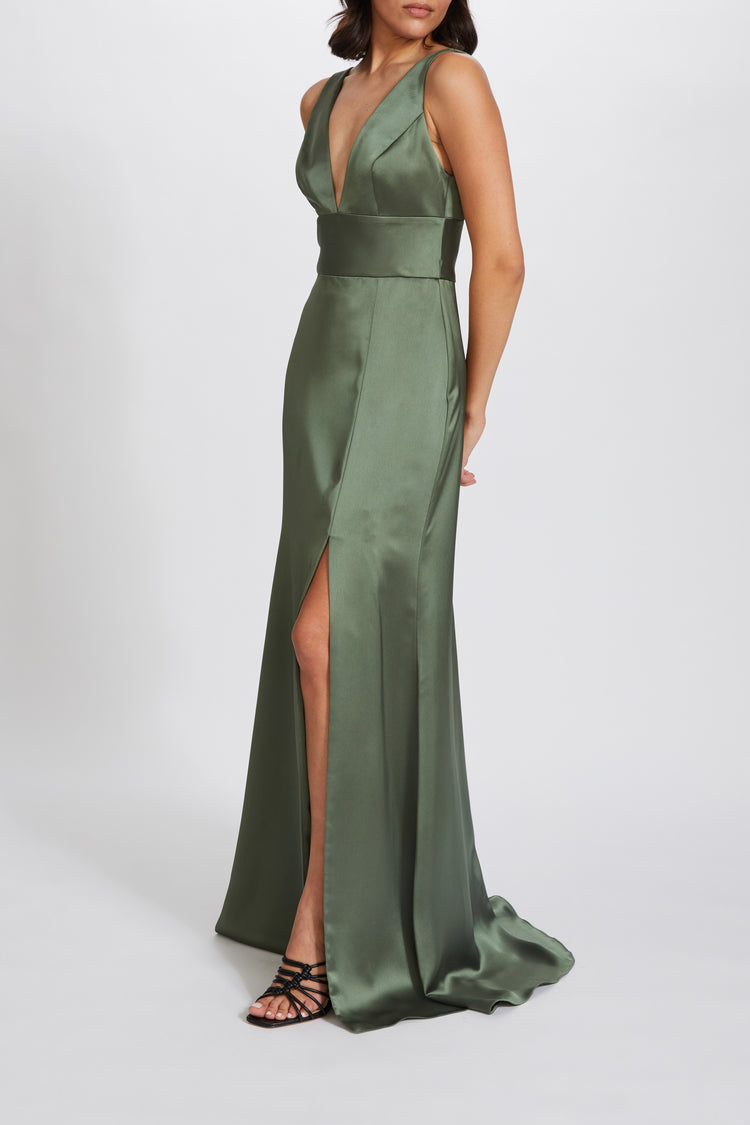 Sariah, dress from Collection Bridesmaids by Amsale, Fabric: fluid-satin